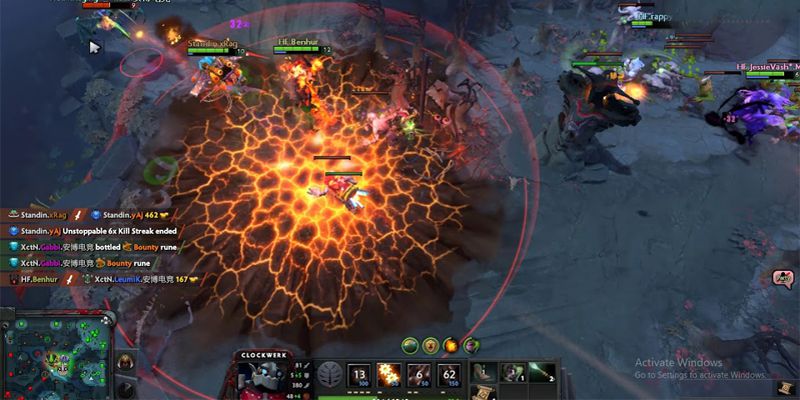 Yêu cầu cấu hình chơi game Dota 2 với đồ họa thiết lập ở mức thấp