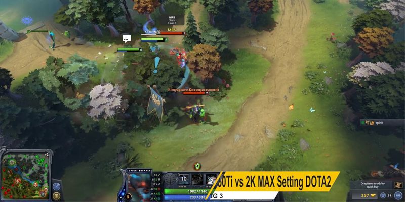 Cấu hình chơi dota 2 max setting cho máy PC mạnh 