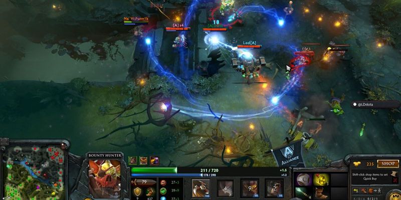 Cấu hình chơi Dota2 linh động ở mức tối thiểu 