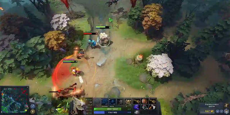 Cấu hình chơi Dota2 max setting