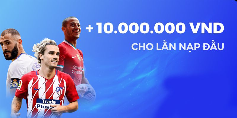 Chi tiết khuyến mãi thưởng 10.000.000 VNĐ cho lần nạp đầu trong ngày tại 123B 